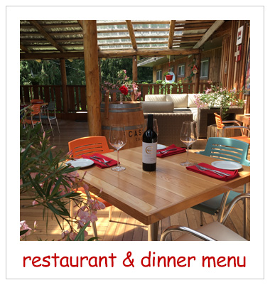 Restaurant & Dinner Menu